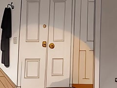 Step Gay Dad Series - the Wrong Door - Hotel Footjob Fiasco!