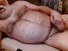 Daddy cums on cam