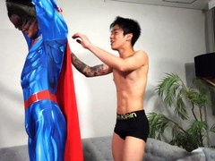 Japanese superhero stars from the sex industry take on some wild action