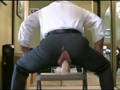 Dad's Spunk-pump Makes Him Weep