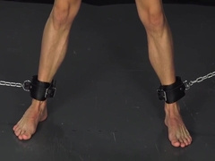 Gay Porn And Pretty Boy In Submissive Tied Up & Whipped In Bdsm Dungeon 6 Min