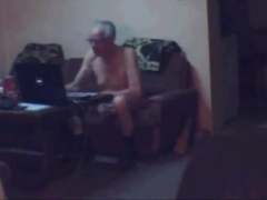 Bare elderly boys