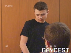 Hunter Graham gives up his backside to desire dom Reece Scott