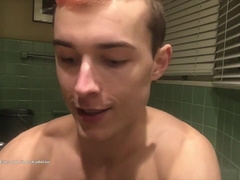 Drinking Piss & Cum Pov Masturbation Sexy Big Dick Muscle Hunk Pisses & Cums In Glass & Drinks It