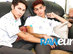 Latino Lovers! Skinny Twinks go Anal for RAWeuro