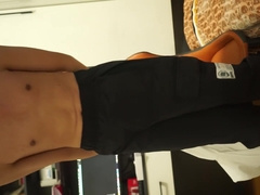 Cute 18 Year Old Boy Shows His Body And