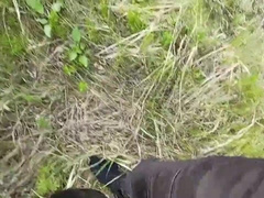 Puppy Woof In Public All Covered In Daddys Hot Fucking Cum!