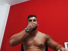 Muscle Hunk Swinging Cock - 87