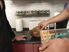 Horny Bald Hunk Richard Invites His Friend to Watch Interesting Movie and Have Some Bareback Fun