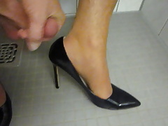 Sperma High Heels Pantyhose cum Strumpfhose