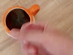 Drink delicious big load sperm tea !