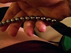 Metal sound in a cock