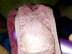 Cumming in wife's used panties
