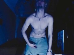 Jock tease, vintage striptease, muscle dance