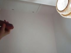 Young guy jerking off his hard cock  #12