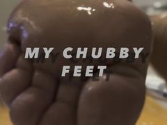Showing Off My British Chubby Wide Feet