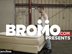 Jordan Levine with Seamus OReilly at Warehouse Chronicles