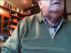 grandpa show on webcam