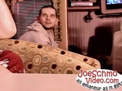 Hot young straight boy Brian shares that uncut cock with us