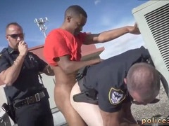 Interracial gay sex action in the great outdoors