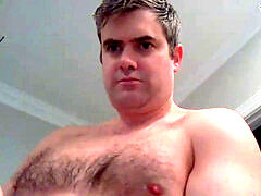 daddy showers and blows a spoken geyser