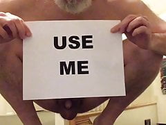 Following an order to finger my own butt