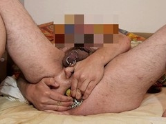 Extreme gape, streching, anal orgasms