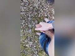 Teen 18+ Boy Cum In The Woods
