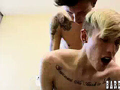 slender twunks Nick Simpson and Blake Anderson have a pummel fest