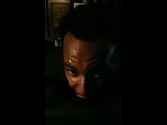 NASTY PUSSY BITCH SUCKING BIG BLACK DICK