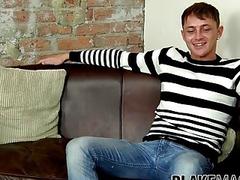 Fit stud takes his clothes off to jerk off hard