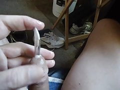 sounding my cock