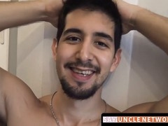 Latino for hire offers bareback session with a POV blowjob