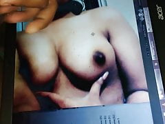 My cumtribute and spanking my girlfriend