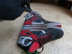 8 Cumshots On Friends Trashed Worn Dc Spartan Shoes