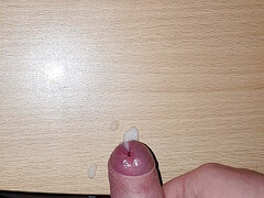 Chubby boy jerk off and cum