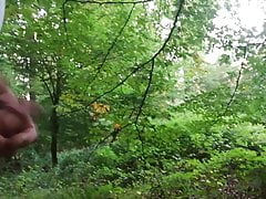 Wank in the wood