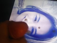 Cum tribute on sexy Hannah