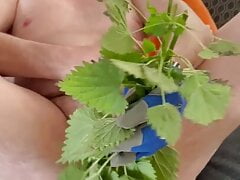 Bearstgt nettle playing and shoot a load cbt