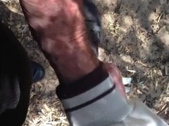 Old men wank my cock 11