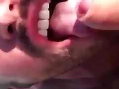 Cum eating in the pool