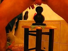 12 cm diameter butt plug full insertion 2