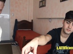 Cash gets me this hot Mexican twunk's ass