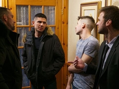 Tanner Thickke, Jimmy T, and Gabriel Clark fuck in a foursome