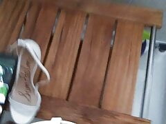 Cum in Sister in law's heels