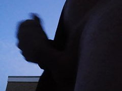 In the morning cumshot