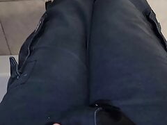 The button was stuck on my shorts. I had to pee myself, standing right in front of the toilet!