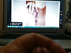 Tribute &creampie for nyloncd's wife