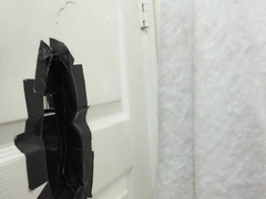 Inhaled outside Gloryhole