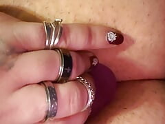Fun Time With The Purple Dildo